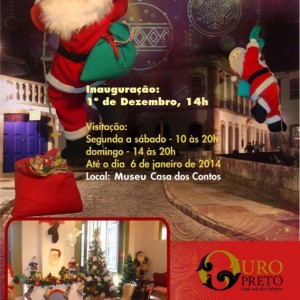 Casa do Papai Noel em Ouro Preto – MG Inova o Natal Ouro Preto