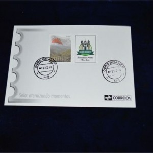 Selo dos 60 Anos de Emancipação Ouro Branco Ouro Branco